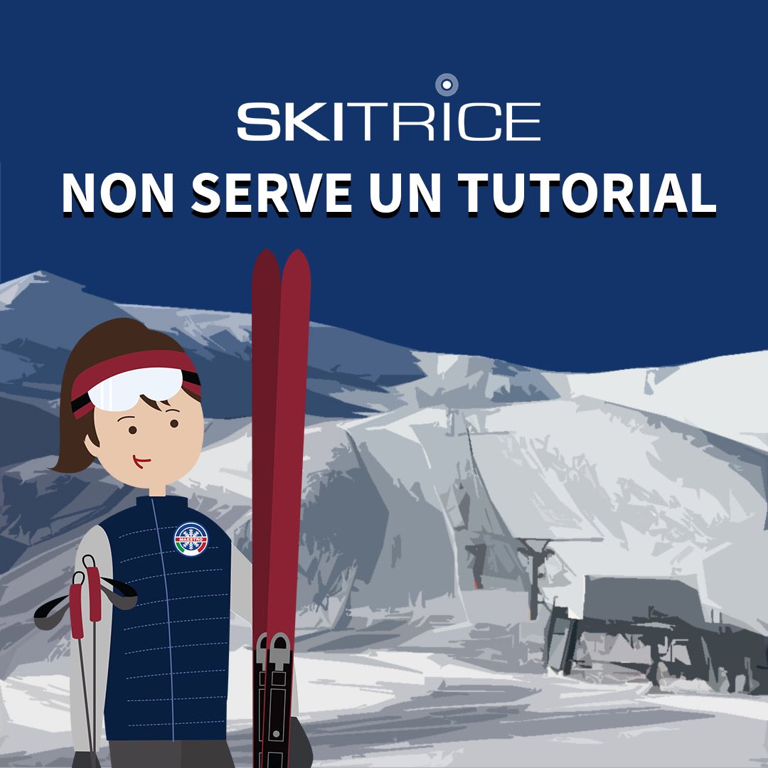 skitrice's tweet photo. Con noi il tuo tempo lo passi sugli sci ⛷️ non sul cellulare 📲 Sciare e divertirsi non è stato mai così facile.

#skiinstructor #skier #skischool #skitrice https://t.co/khoZvCX9Iy