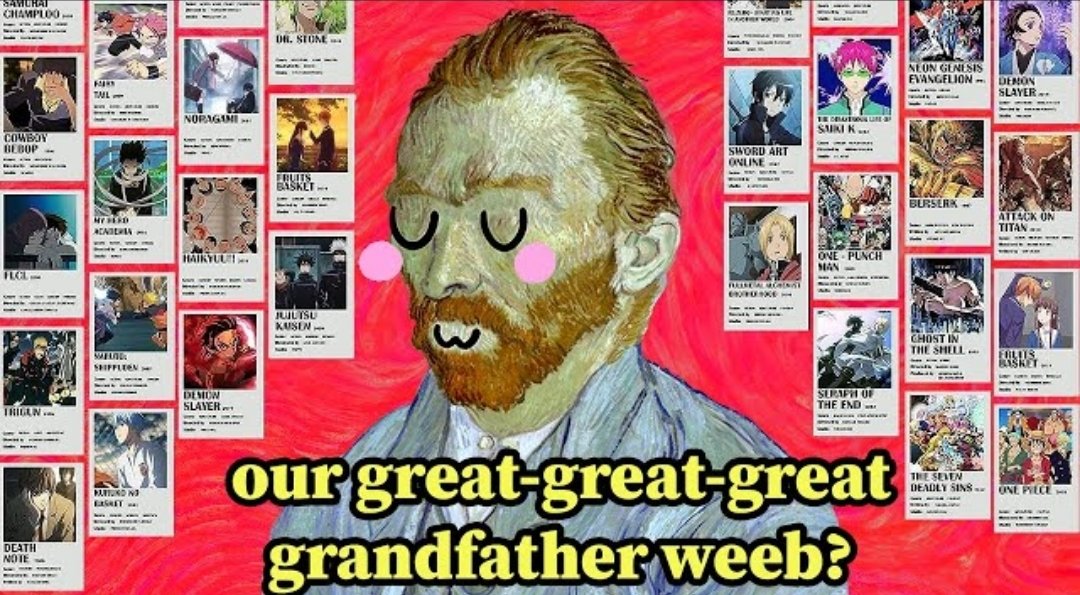 Anime fan? Vincent van Gogh would approve. The artist and his art were shaped by Japanese art and aesthetics. The depth of his passion for yakusha-e prints bears a striking resemblance to western otaku… 

Watch here:
youtu.be/bOJUIh3SnPo?si…

#vangogh #anime #youtube #videoessay