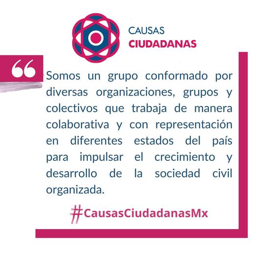 GobAPAC's tweet photo. 🇲🇽| El grupo colaborativo de #GAPAC se suma a la red de #CausasCiudadanas como un espacio propicio para pensar colectivamente la situación del espacio cívico, libertad de expresión y asociación de las #OSC en México.
#CausasCiudadanas #SiConLasOSC https://t.co/DEBJsZ7K62