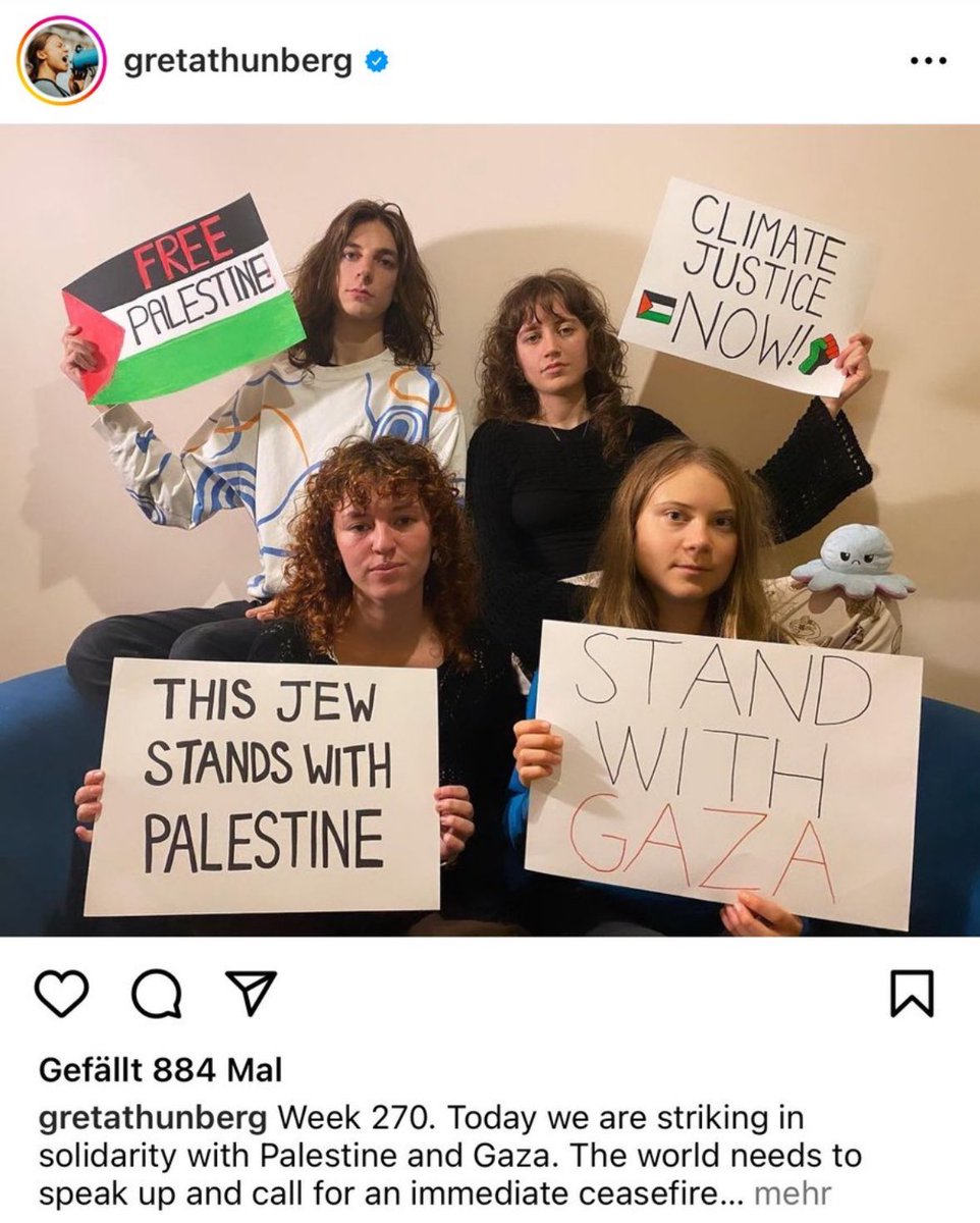 She’s done. 

Die Klimakrise allerdings nicht.