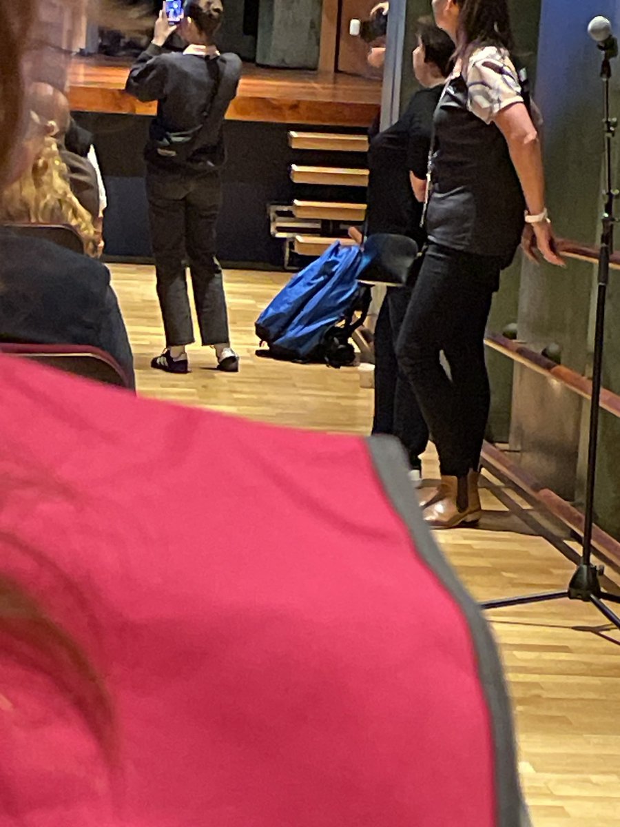 I spy an abandoned <a href="/SandpiperAus/">SandpiperAus</a> bag at the second to last #RMA23 plenary this morning.