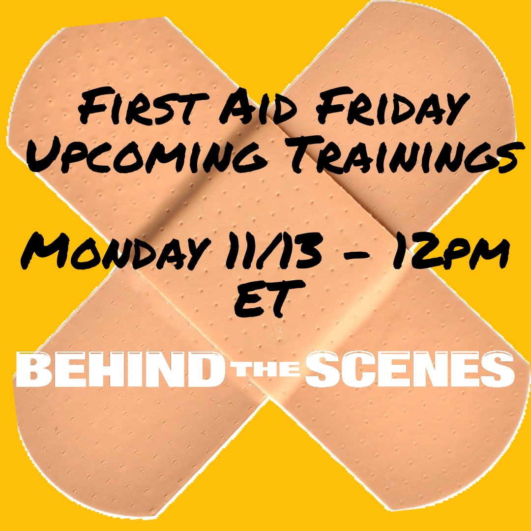 It's #firstaidfriday and we are here to remind you that you can register now for our upcoming #MHFA virtual training being held on Monday November 13th! Don't wait- check out the link in our bio now, and start the process of becoming a certified #mentalhealthfirstaider