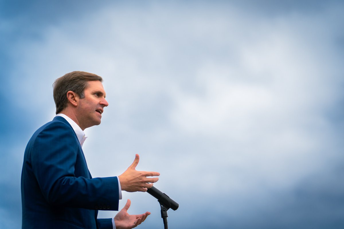 AndyBeshearKY's tweet image. You've got to be able to bring people together to get things done for Kentucky, and that's what I've done for my entire career.

From medical marijuana to legalized sports betting, I have a record that proves I'll continue to deliver big results as your governor.