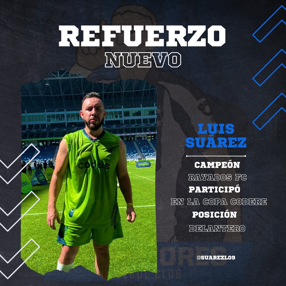 InventoresFc's tweet photo. Le damos la bienvenida a @SuarezL09 qué se suma a #InventoresFC luego de haber ganado la dinámica qué lanzamos en búsqueda de nuevos jugadores.

Bienvenido, campeón y goleador. https://t.co/Hgbfc704e3