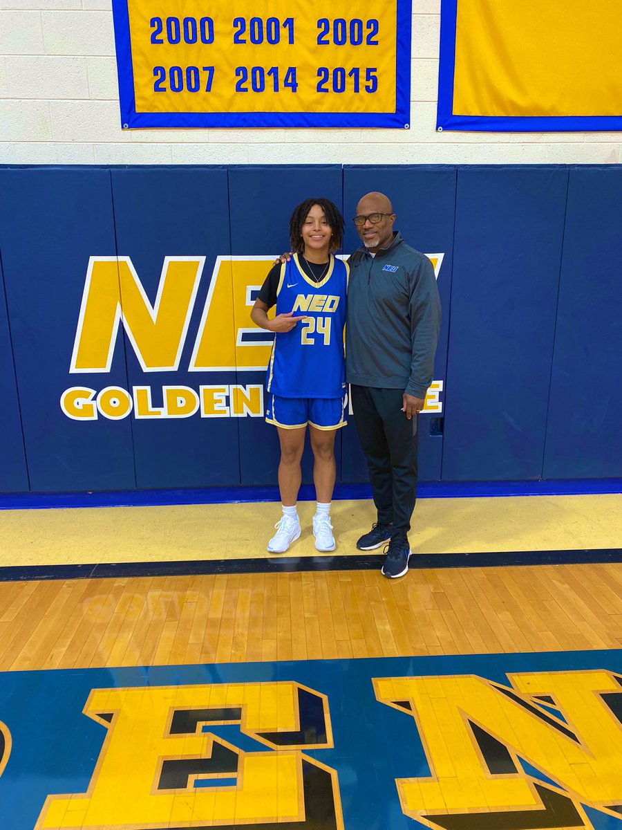 After a visit with <a href="/CoachJRow/">Jim Rowland</a> <a href="/Coach_Jones14/">COACH JONES</a> I am glad to say that I received my first offer <a href="/NEO_WBBall/">NEO Womens BBall</a> Thank you for having me!!!💙💛