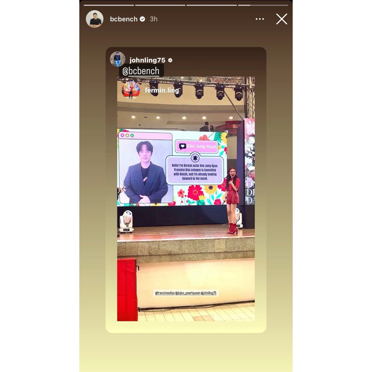 ronahbells's tweet photo. One of Francine Diaz scents called Spring Day and as we all know that our sexy guy is a spring baby. Will there be a collaboration between #KimJungHyun and francine with this scent? CHAR!! Advance mindset 🤣 ano naaaaa @benchtm 😭 I didn't sleep the whole night overthinking 🥲 https://t.co/mMbpIxI1mU