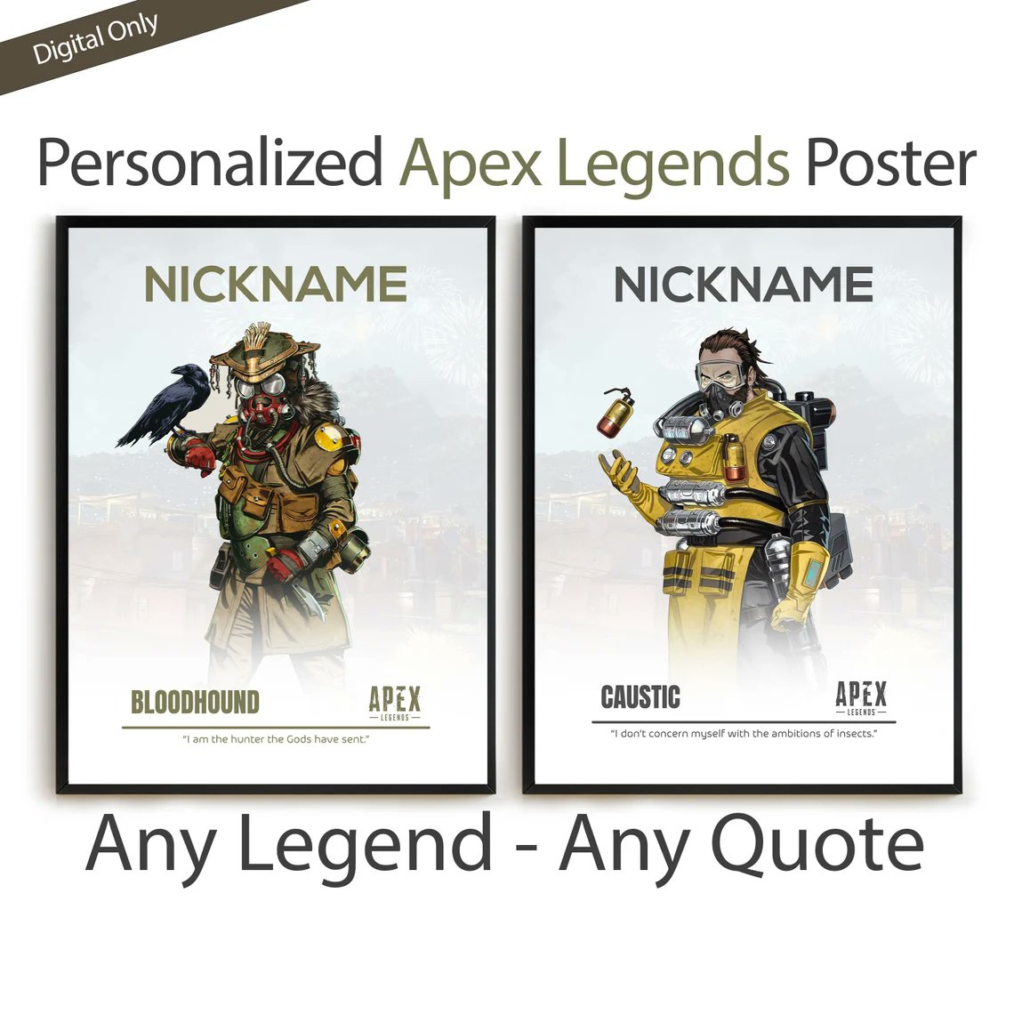 digigiftart's tweet photo. Personalized Apex Legends Posters
https://t.co/kAOis0FVrA

#ApexLegends https://t.co/1JBqCljMxI