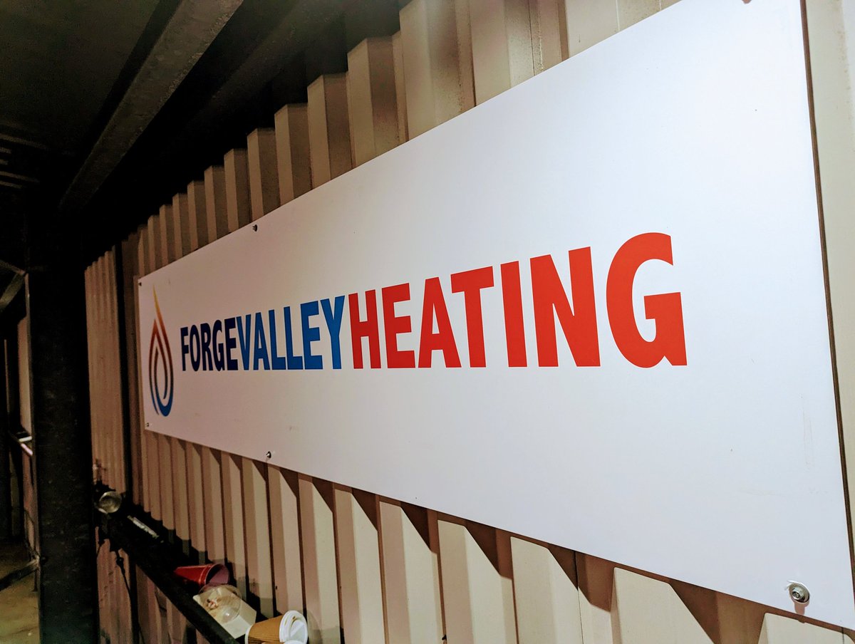 The Forge Valley Heating end <a href="/HallamFC1860/">Hallam FC</a>