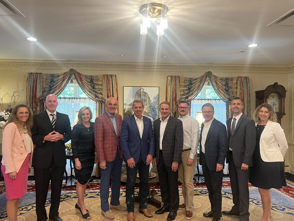 Thank you to Governor Jim Pillen for meeting with NNFA/NALA members today to discuss Nebraska’s nursing homes and assisted living communities. We look forward to working with <a href="/TeamPillen/">Governor Jim Pillen</a> to create a sustainable future for these vital care settings.