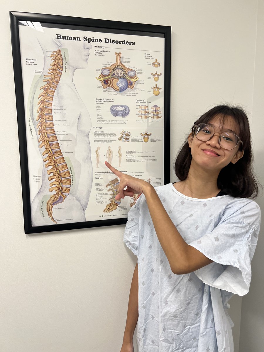 spinehope's tweet photo. Welcome to Texas! Sophia, a 15 year old with severe scoliosis arrived from the Philippines a few days ago. Under the #SpineHope program, Sophia is being evaluated for corrective spine surgery. We will keep you posted on her progress. #scoliosis #Philippines #texas https://t.co/dIQrTrPvx0