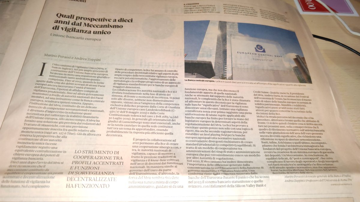 Sull'edizione del 20 ottobre de <a href="/sole24ore/">IlSole24ORE</a> le prospettive deL MVU <a href="/ZoppiniAndrea/">Andrea Zoppini</a>