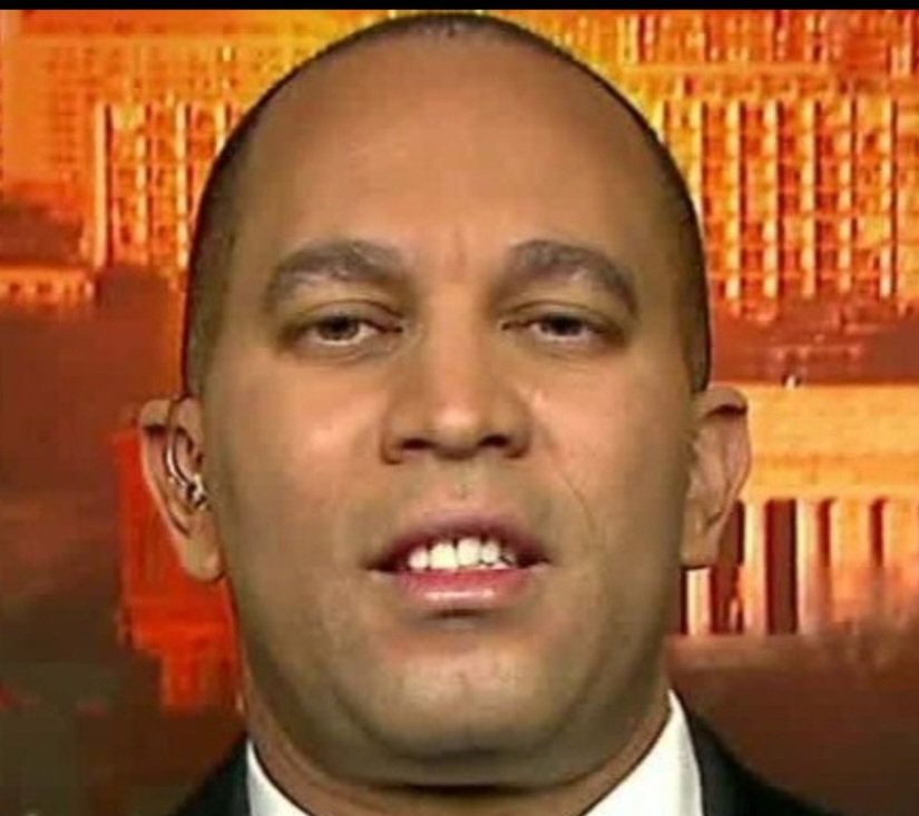 Warning: If the Republicans don't stop goofing around with the House speaker voting, they could end up getting house minority leader Hakeem Jeffries as speaker of the house. These people are so screwed up it could happen. See the earpiece? Taking orders from Bahruke Osama!