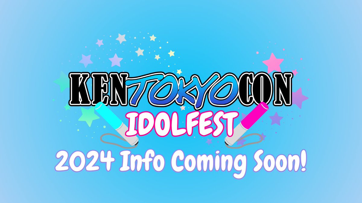 Kentokyocon's tweet photo. It might be getting cooler outside, but we're just getting warmed up! Get ready to cheer for Kentokyocon 2024: Idolfest! Keep an eye on our socials and website in the coming weeks and months for information about registration, artist's alley and vendor hall,  and so much more. https://t.co/yccovWAyh4