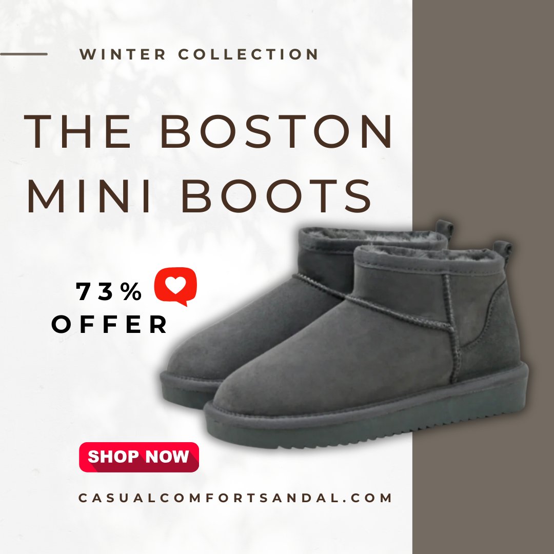 casual_sandal's tweet image. Elevate your style and comfort with our Women's Classic Mini II Winter Boot! ❄️👢 These boots are perfect for keeping your feet cozy and stylish during the colder months. Shop now and step into winter with flair!
Shop Now: casualcomfortsandal.com/products/copy-…
#WinterBoot #CasualComfortSandal