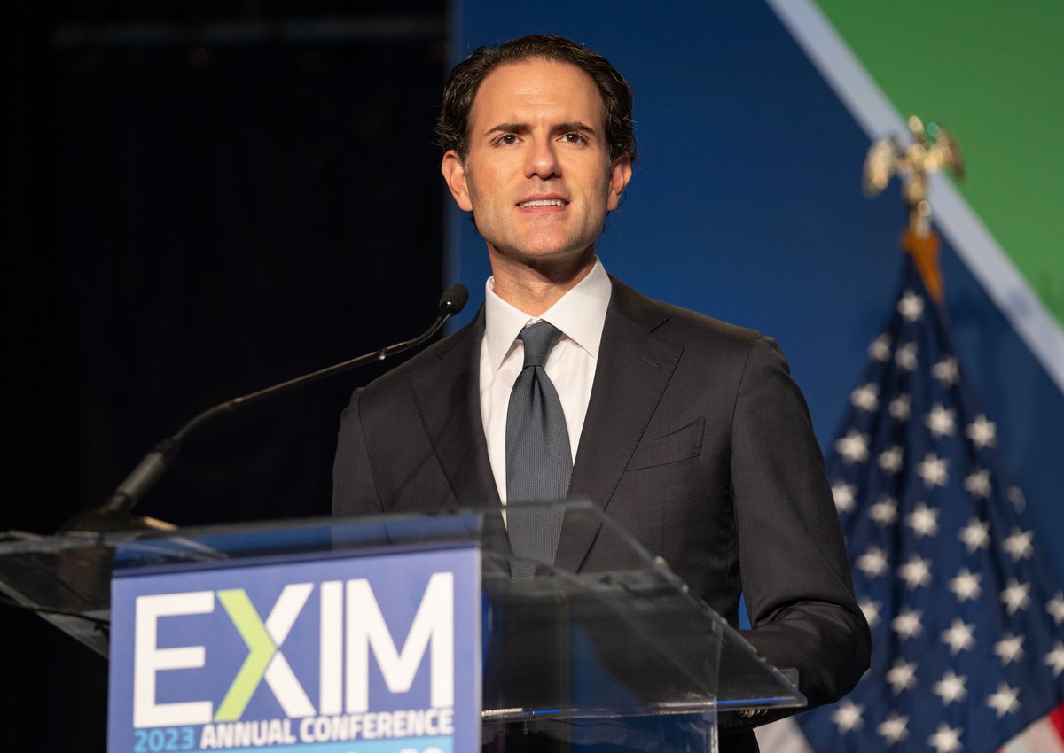 EximBankUS's tweet photo. Thrilled to have @centampartners Executive Director & CEO Jonathan Fantini-Porter @JFantiniPorter speak at #EXIM23 highlighting the critical need for collaborations to support integrated supply chains between the U.S. and Central America. https://t.co/tZDgqiKzUm