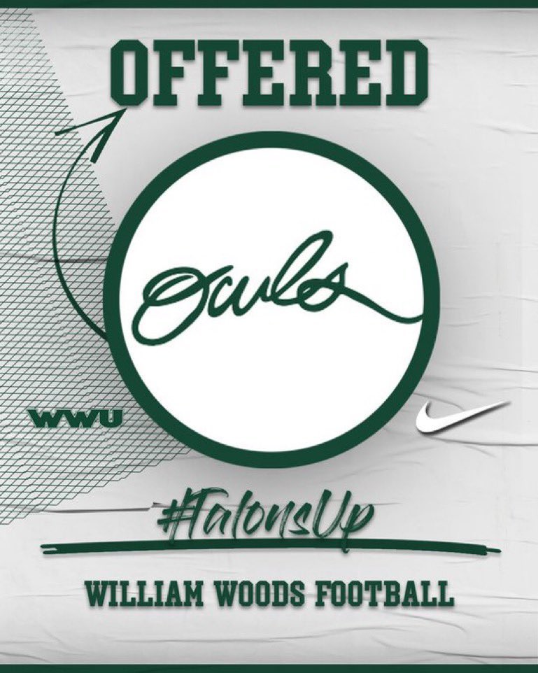 Titan Osburn (@titanosburn) on Twitter photo After a great conversation with <a href="/CoachJulianM/">Julian Mendez</a> I’m blessed to receive my 5th offer from William Woods! 🟢⚪️ After a great conversation with <a href="/CoachJulianM/">Julian Mendez</a> I’m blessed to receive my 5th offer from William Woods! 🟢⚪️