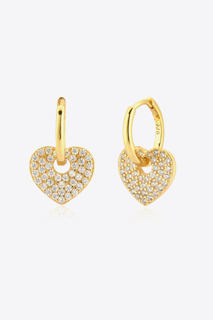 WelcomehomeW's tweet photo. Give Love To You &amp; All
Check out this product Zircon Heart Drop Huggie Earrings  
by Welcome Home starting at $50.00. 
Shop now 👉👉 https://t.co/nM3wllpdmy
#New #Shopping #Welcomehome_wh #Trending #NeverForget #Top https://t.co/xIyxR2MH4F