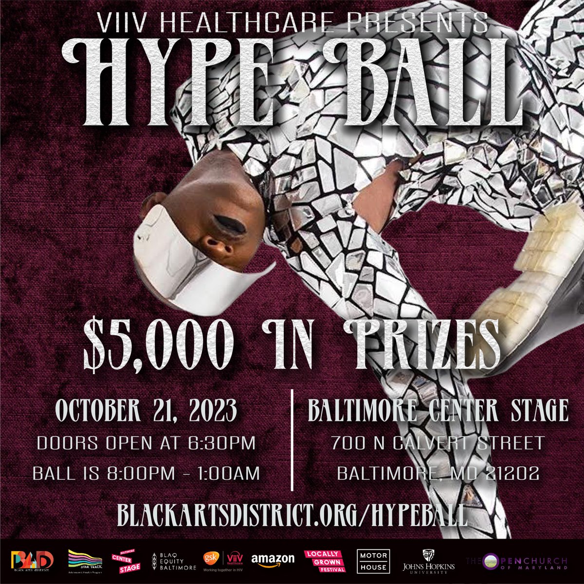 AND THE CATEGORY IS....

See the categories and Prizes for tomorrow's Hype Ball here!

If you haven't already, get your FREE tickets and more information at blackartsdistrict.org/hypeball!

#BaltimoreBlaqPride #PrideMonth #LGBTQCommunity