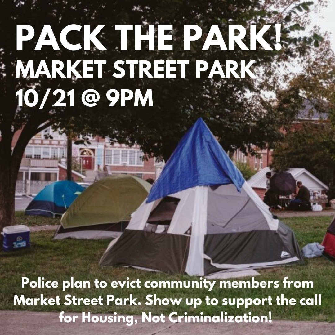 local activists plan to be present tomorrow evening ahead of the planned closure of the park. if you haven’t already, it’s not too late to email city councilors &amp; the city manager to ask them to reconsider the forced eviction of those sleeping in the park.