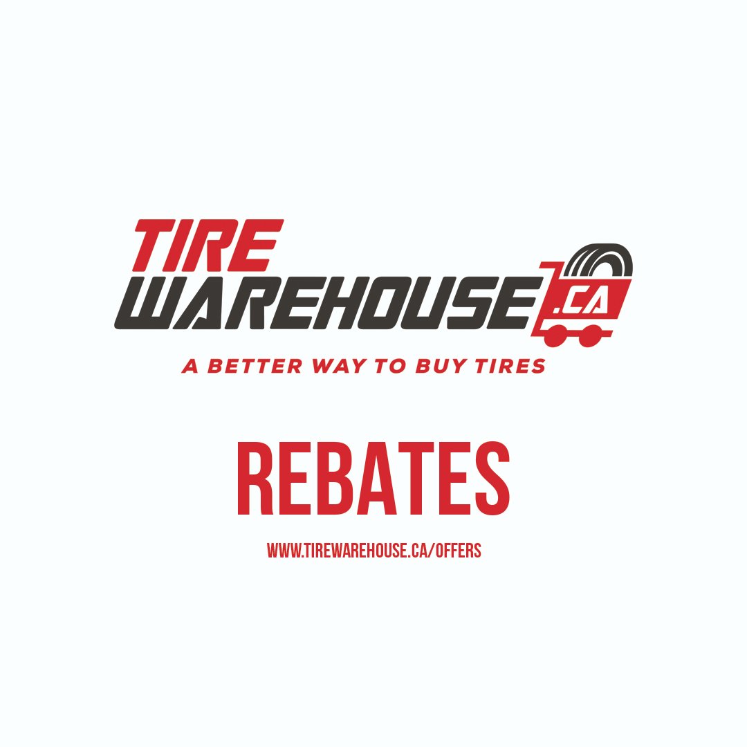 TireWarehouseCa's tweet photo. >>> SWIPE
Rebates Season.
Earn dollars back on your tire purchase with a mail-in rebate in a online submission with $50 - $140 back on a prepaid card. Use the link in our bio to get to the offers today.
#WinterTires #ShopOnline #DeliverToAddress #DeliverToInstaller #Winter #Tires https://t.co/vm7iPC0Kmq