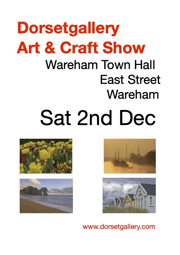 The next Dorsetgallery Art &amp; Craft Show is on Sat Dec 2nd at Wareham Town Hall