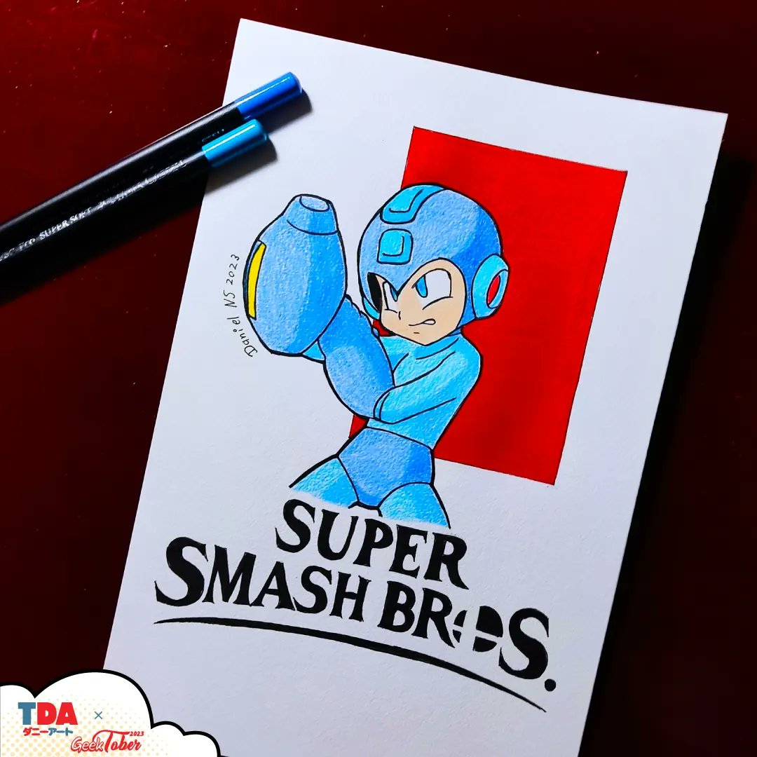 TheDannyArt's tweet photo. π Geektober CR 2023 - Day 20
βοΈ Super Smash Bros π
.
π¬ Dibujo rΓ‘pido
.
#supersmashbros #supersmashbrosdrawing #megaman #GeekToberCR #GeekTober2023
#dnnyeldraw #tda #drawing #drawartist #artist #sketch #sketchbook #sketch_daily #artlinedrawingsystem #fabercastellsupersoft https://t.co/itJoQ42Mlm