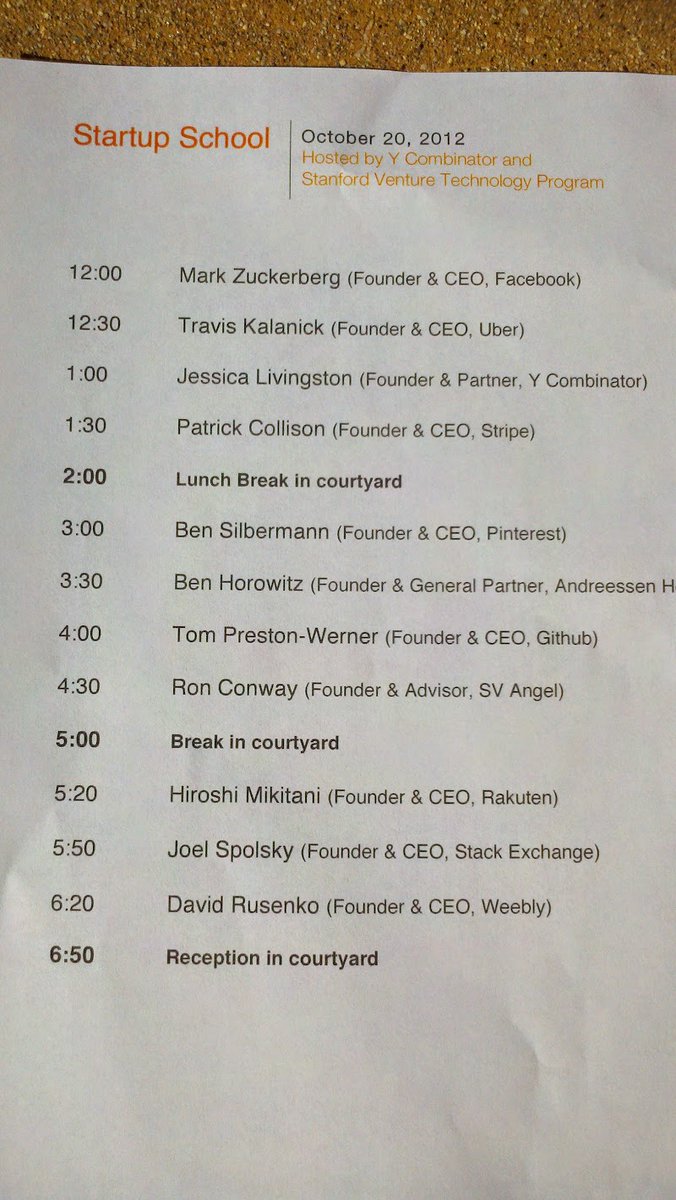shrey_'s tweet photo. Photos reminded me of attending @ycombinator  Startup School 11 years ago 🤯. What a killer lineup put together by @paulg and @jesslivingston - @finkd @travisk @patrickc @8en @bhorowitz @RonConway and more https://t.co/z51Ky047Iu