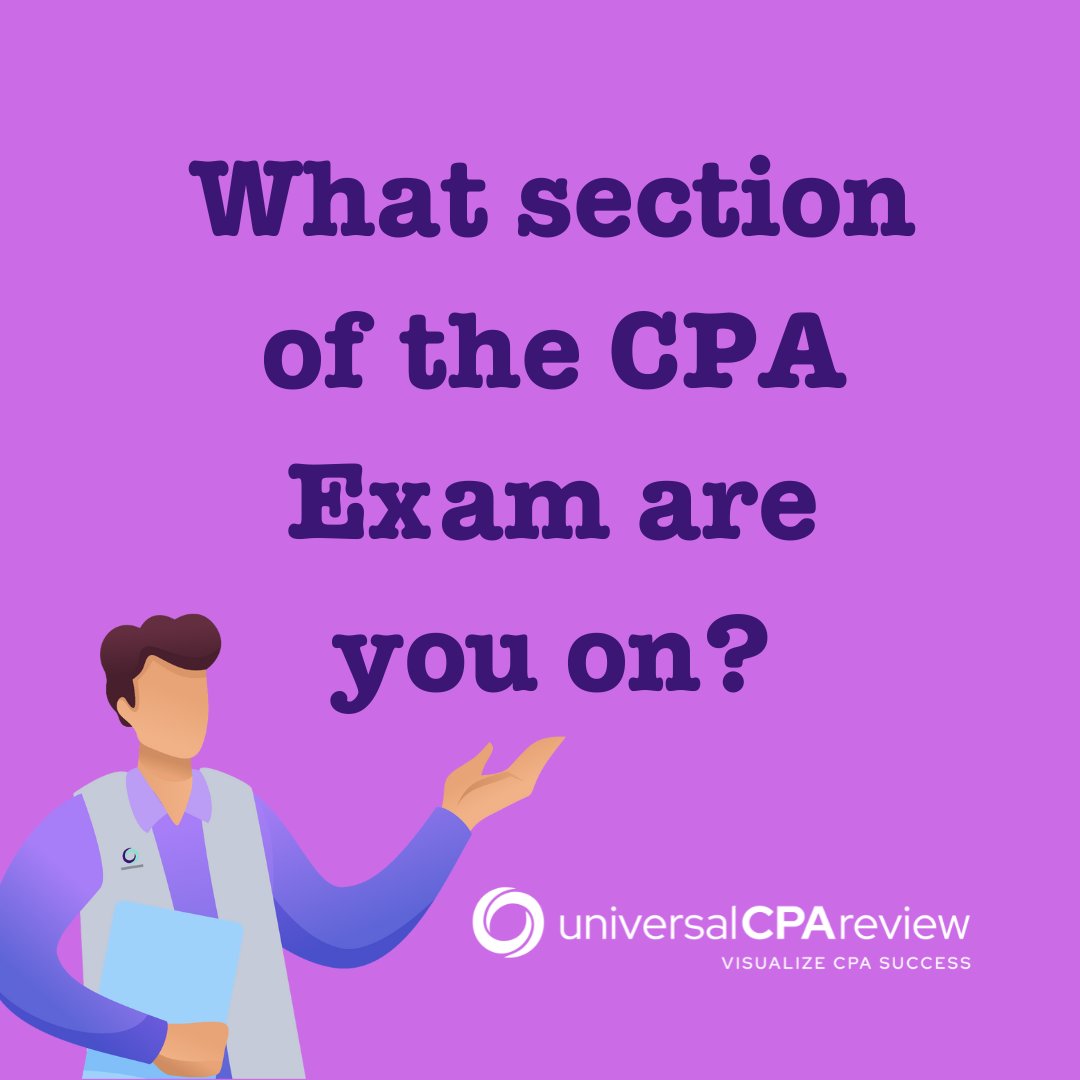 Let  us know in the comments! 

#cpareview  #passthecpaexam #universalcpareview