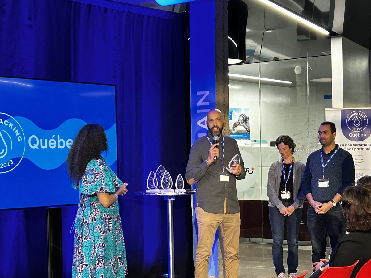 🏆 Les résultats sont dévoilés ! L’équipe EnviroScientys prend la 5ème position du Défi #AquaHackingQC avec sa sonde intelligente, SWEEP.  

Co-organisateurs : @eaurobvq et <a href="/Reseau_Envt/">Réseau Environnement</a>  

<a href="/RBC/">RBC</a> <a href="/OVIVO/">OVIVO</a> <a href="/DeGaspeBeaubien/">De Gaspé Beaubien</a> 
<a href="/MitacsCanada/">Mitacs</a> <a href="/LaveryAvocats/">Lavery</a>