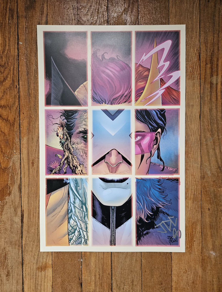 So I purchased art from NY Comic Con for first time, in this case from the great Joshua Cassara. And perhaps from these images it’s very clear who my favorite X-Men character is…😄