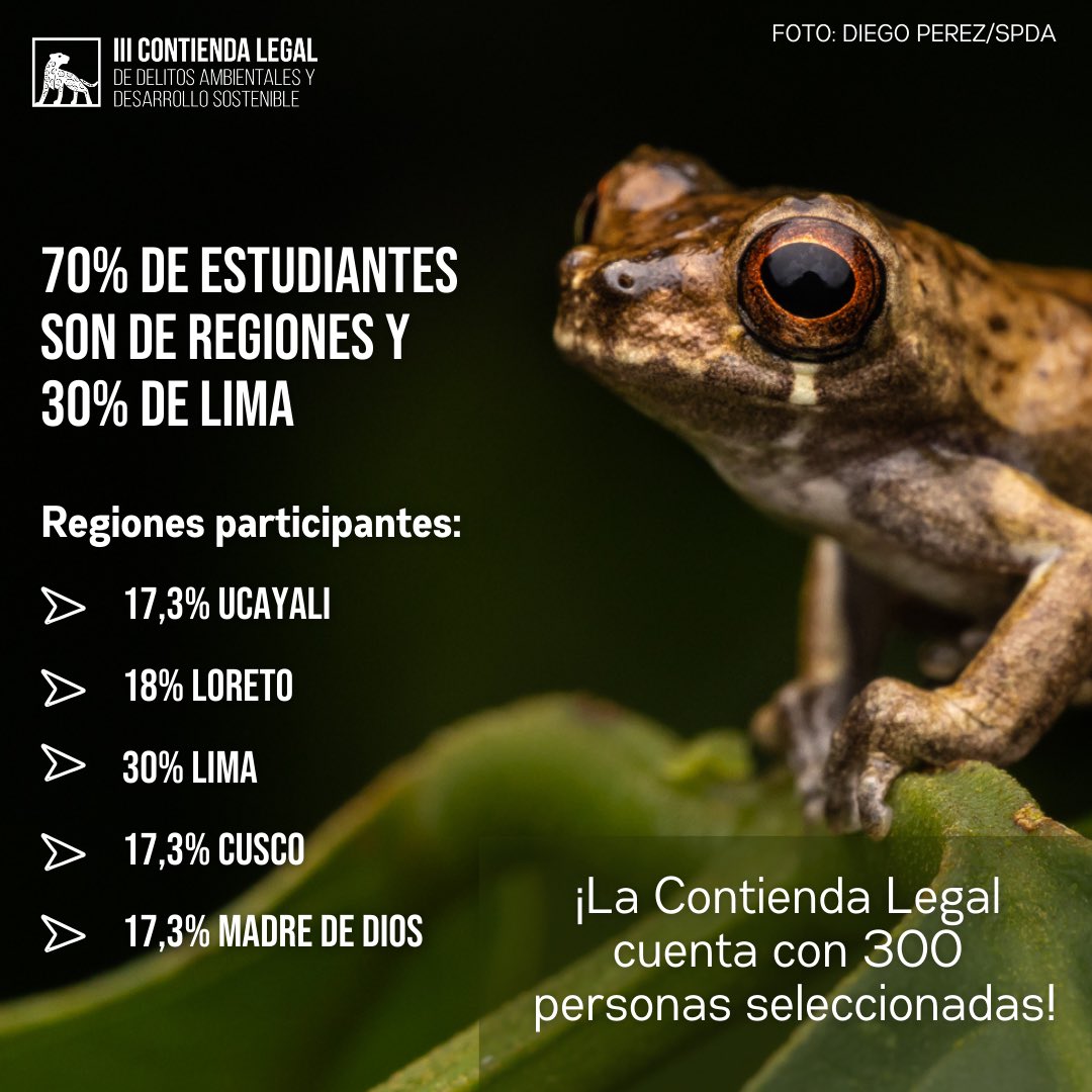 III Contienda Legal de Delitos Ambientales tweet media