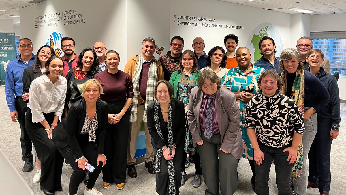 🏳️‍🌈🏳️‍⚧️The CEC Secretariat was thrilled to host a roundtable on the LGBTQI+ dimensions of #ClimateChange and #EnvironmentalJustice, bringing together experts to discuss priority actions, opportunities and challenges to elevate diverse voices of environmental action in #NorthAmerica.