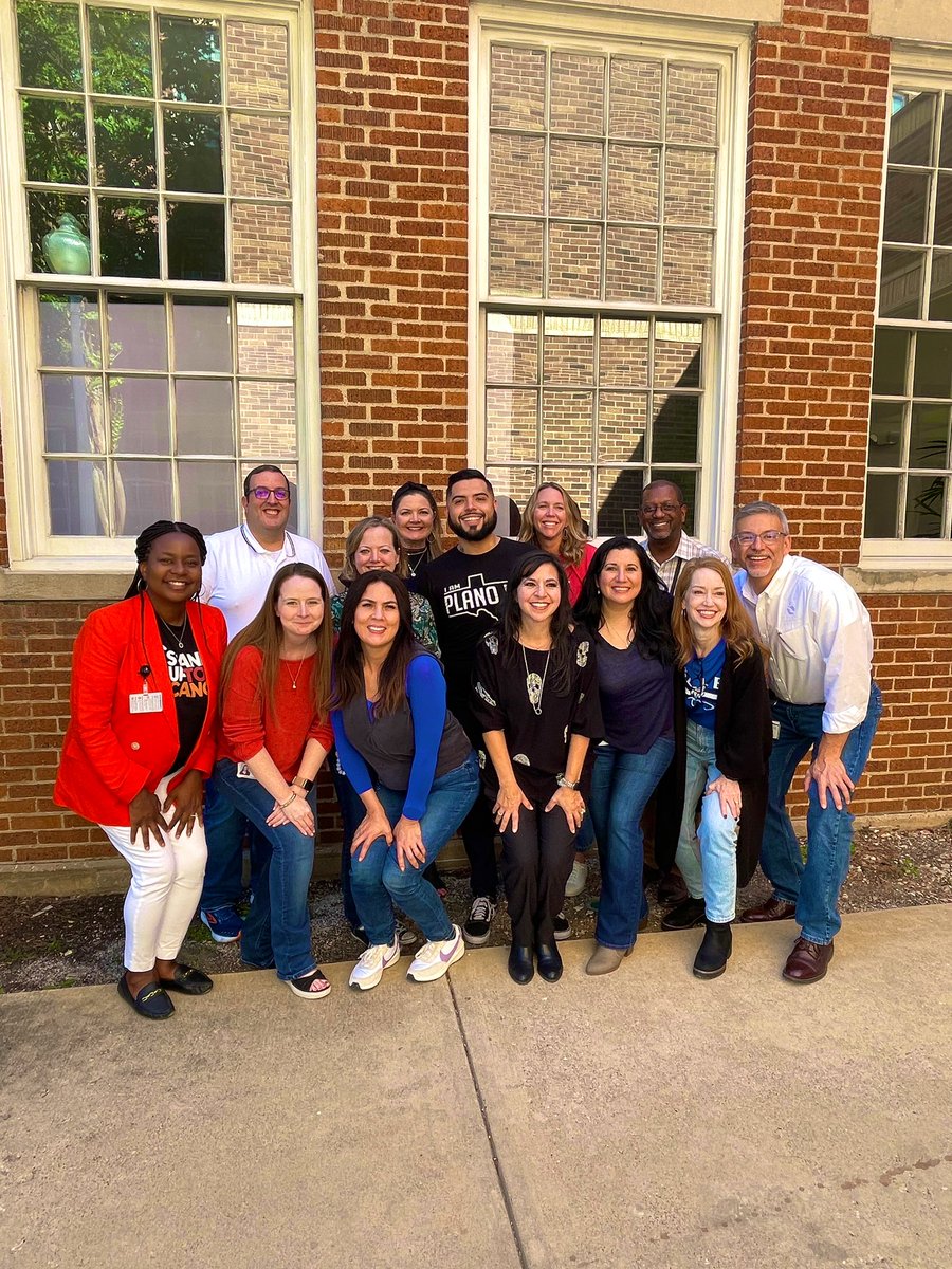 Today is my last day at Plano ISD. It has been an honor to serve this amazing district. I was able to spend the last part of the day with some of the most amazing district leaders who have supported me since day one. On to the next adventure! #AustinBound
