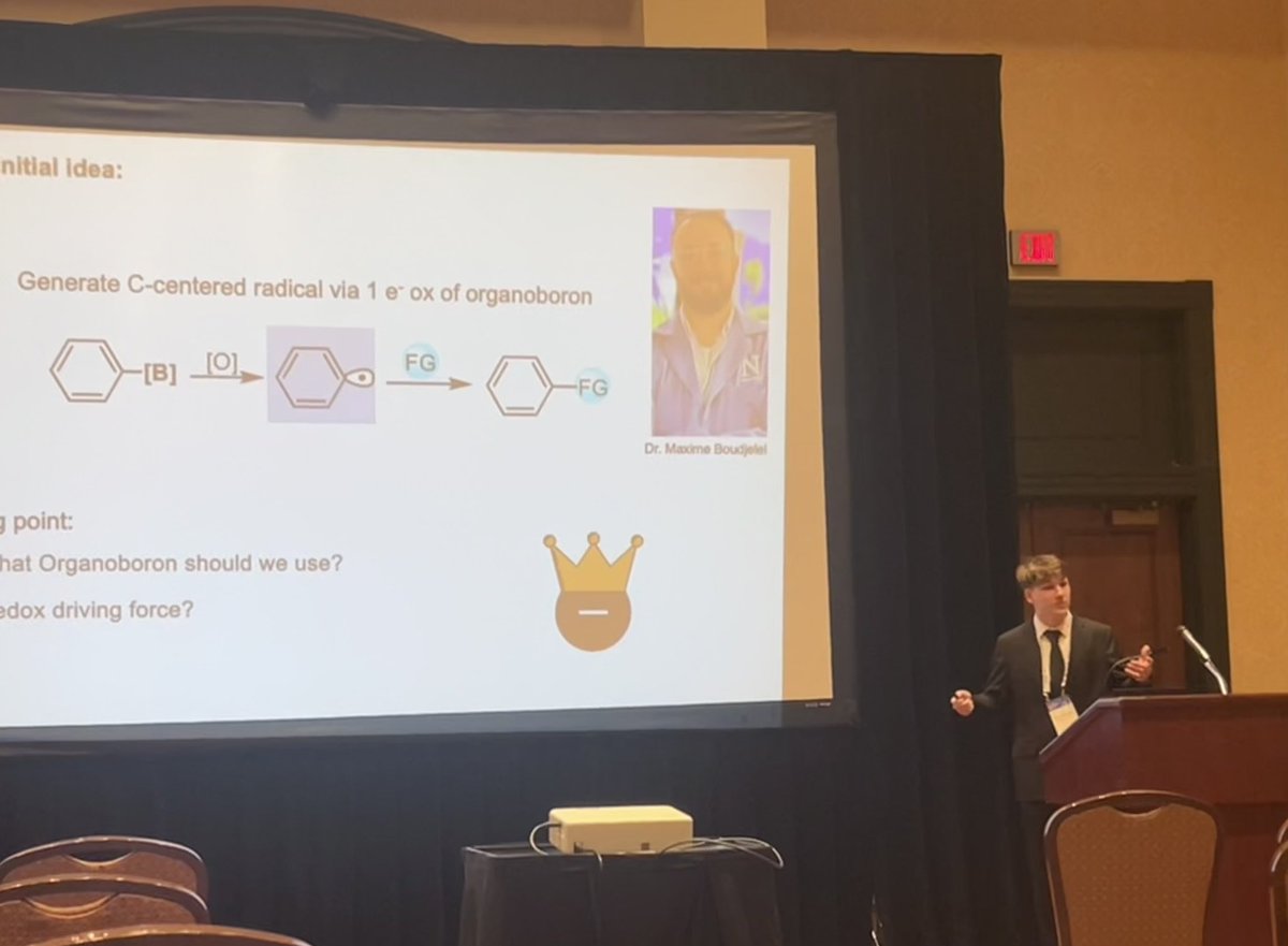 I’m a super proud PI to our two undergrads who gave stellar presentations today at ACS #MWGLRM2023 in St. Louis. Great job Rossul and Ian! 👏 and thanks to their posdoc mentor @ortho_maxb