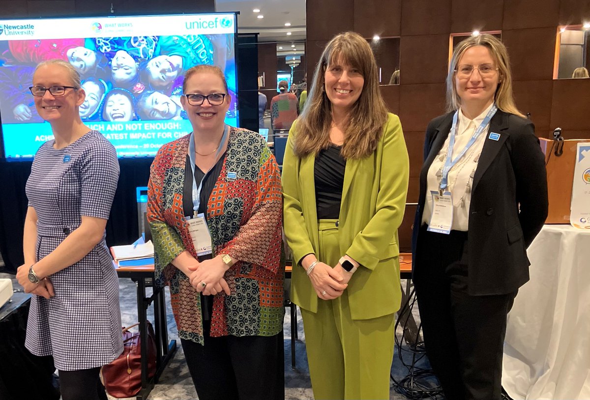 Kerry Albright (@albrightkerry) on Twitter photo Thanks so much to the best colleagues and partners <a href="/em4children/">Erica Mattellone</a> <a href="/FionaBell19/">Fiona Campbell</a> and #Pauline Addis <a href="/UniofNewcastle/">Newcastle University</a> <a href="/UNICEF/">UNICEF</a> <a href="/CYPCampbell/">Campbell Children & Young Persons Wellbeing CG</a>. Such a challenging project but so much to learn between the #evaluation and #evidence #synthesis communities Thanks so much to the best colleagues and partners <a href="/em4children/">Erica Mattellone</a> <a href="/FionaBell19/">Fiona Campbell</a> and #Pauline Addis <a href="/UniofNewcastle/">Newcastle University</a> <a href="/UNICEF/">UNICEF</a> <a href="/CYPCampbell/">Campbell Children & Young Persons Wellbeing CG</a>. Such a challenging project but so much to learn between the #evaluation and #evidence #synthesis communities