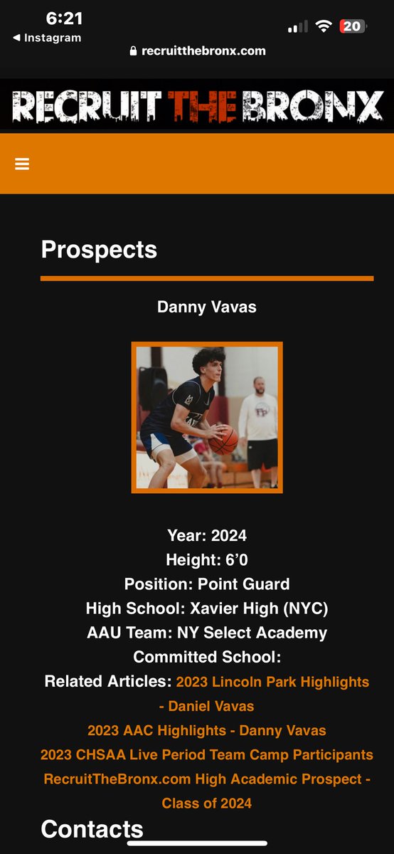 dannyvavas's tweet photo. @RecruitTheBronx 🙏 https://t.co/S7LLRZK0Rz