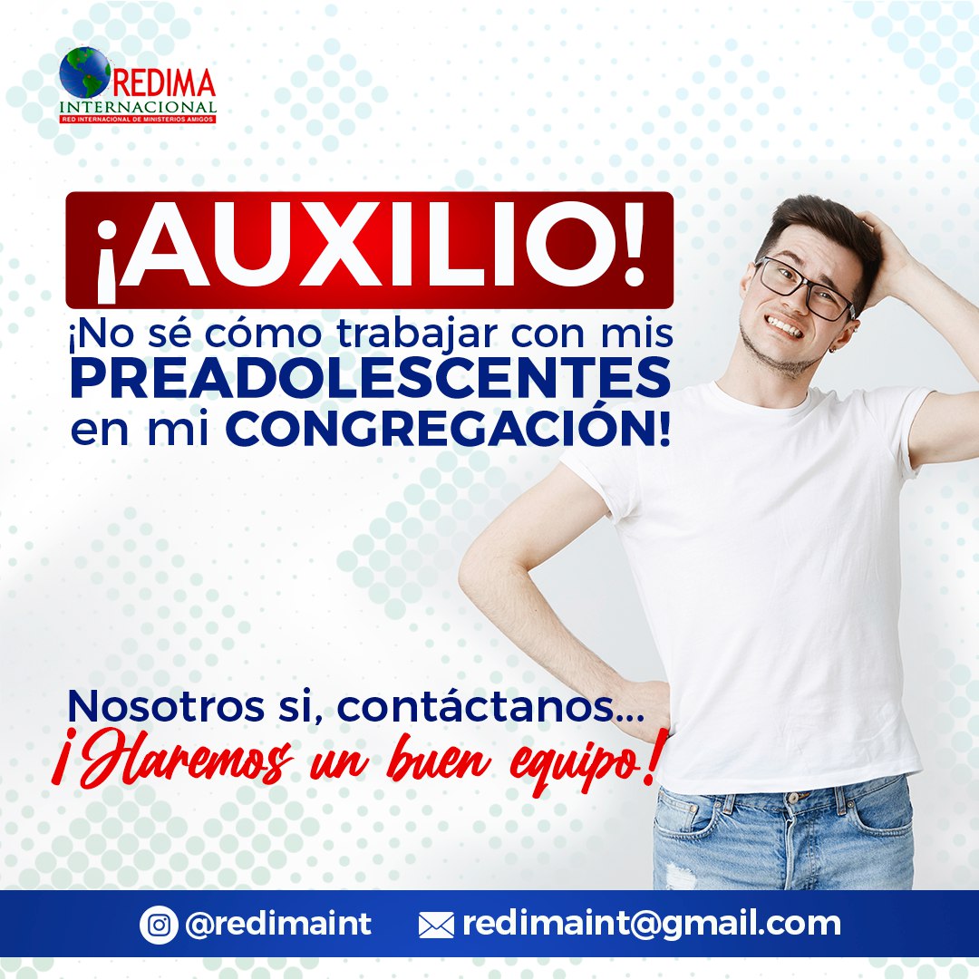 REDIMAINT's tweet photo. Sabemos que trabajar estas edades puede ser un poco complicado…

Como parte de REDIMA INTERNACIONAL recibirás estrategias para trabajar con ellos y establecer un buen equipo de trabajo que pueda atenderlos. 

¿Quieres ser parte? https://t.co/KyISYPLpba