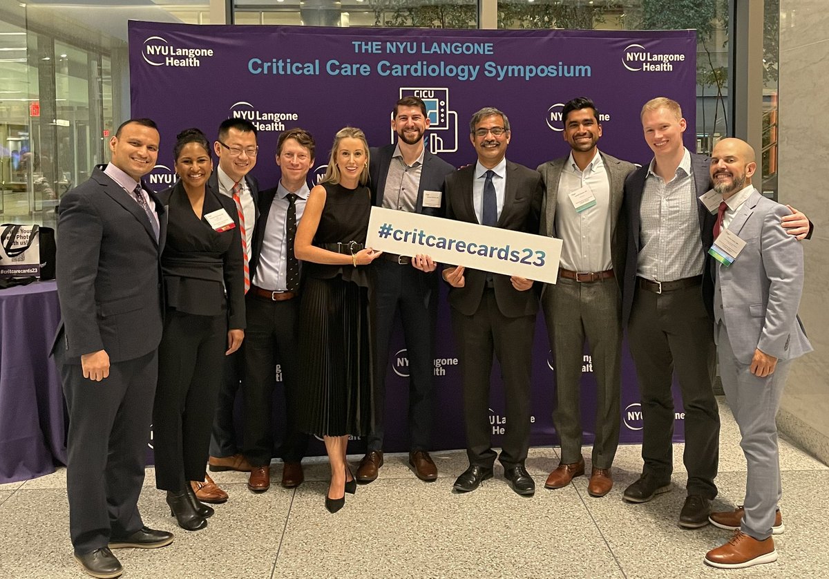 End of first day of #CritCareCards23 symposium - always look forward to seeing old CCF friends - @venumenon10 legacy across several generations! @zilgiovineMD @AmitGoyalMD @PennyRampersad @RanLeeMD @AnnGageMD @carlosalviar and the next crop with Drs. Nandan and Keane @CCFcards