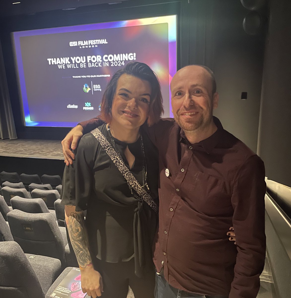 Dom_Sacco's tweet photo. Olympic esports medals, inaugural film festivals… Emz just can’t stop winning! 

#ESIFF https://t.co/qTFhgdNNax