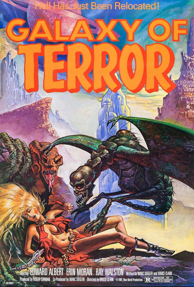 kipp_am's tweet photo. Day 4-Set in Space-Galaxy of Terror. What a hot mess this movie was, and I loved every minute of it. So bad it’s good. It had a pretty good cast, which was why I picked it in the first place. #31DayHorrorChallenge #NightmareonFilmStreet https://t.co/LM4vYYhPCC