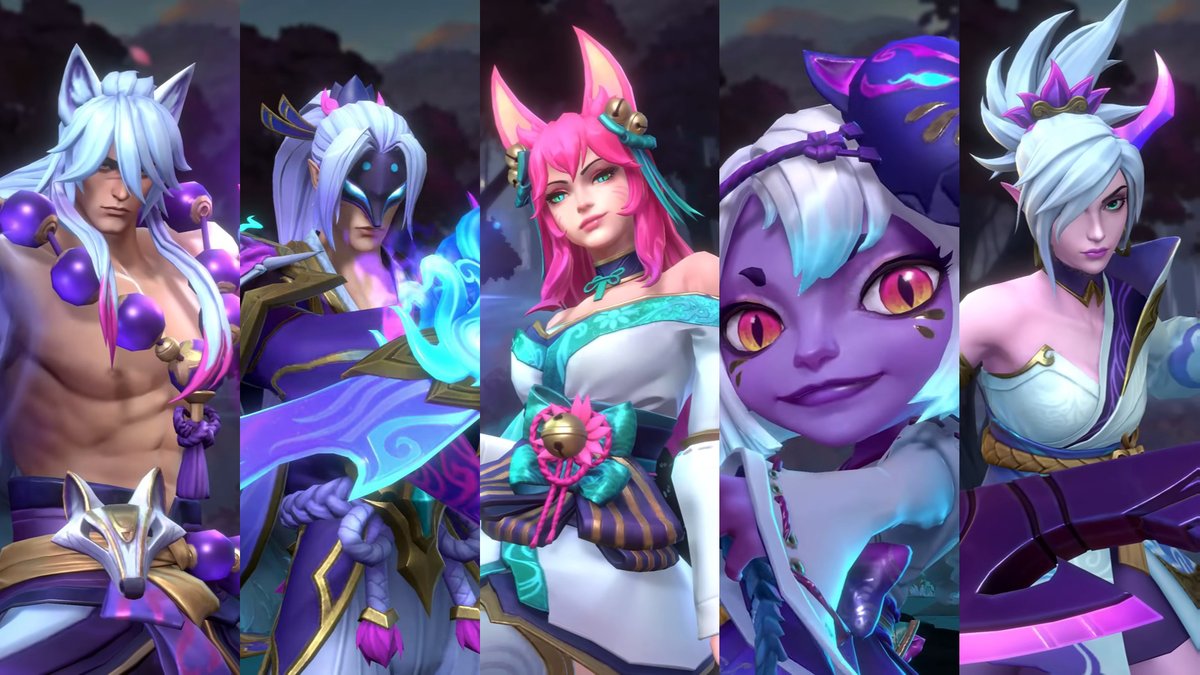 SORTEIO 10 SKINS FLORESCER ESPIRITUAL! 🌸 ➡️ Escolha 1 entre Sett,Yi,Ahri,Tristana ou Riven! ➡️ Deixe um ❤️&🔁 nesse TWEET. ✅ Estar seguindo @Tealzlol • Apenas para jogadores do servidor BR! • Resultado dia 28/10 AO VIVO na minha Twitch! • As skins são do Wild Rift, não…