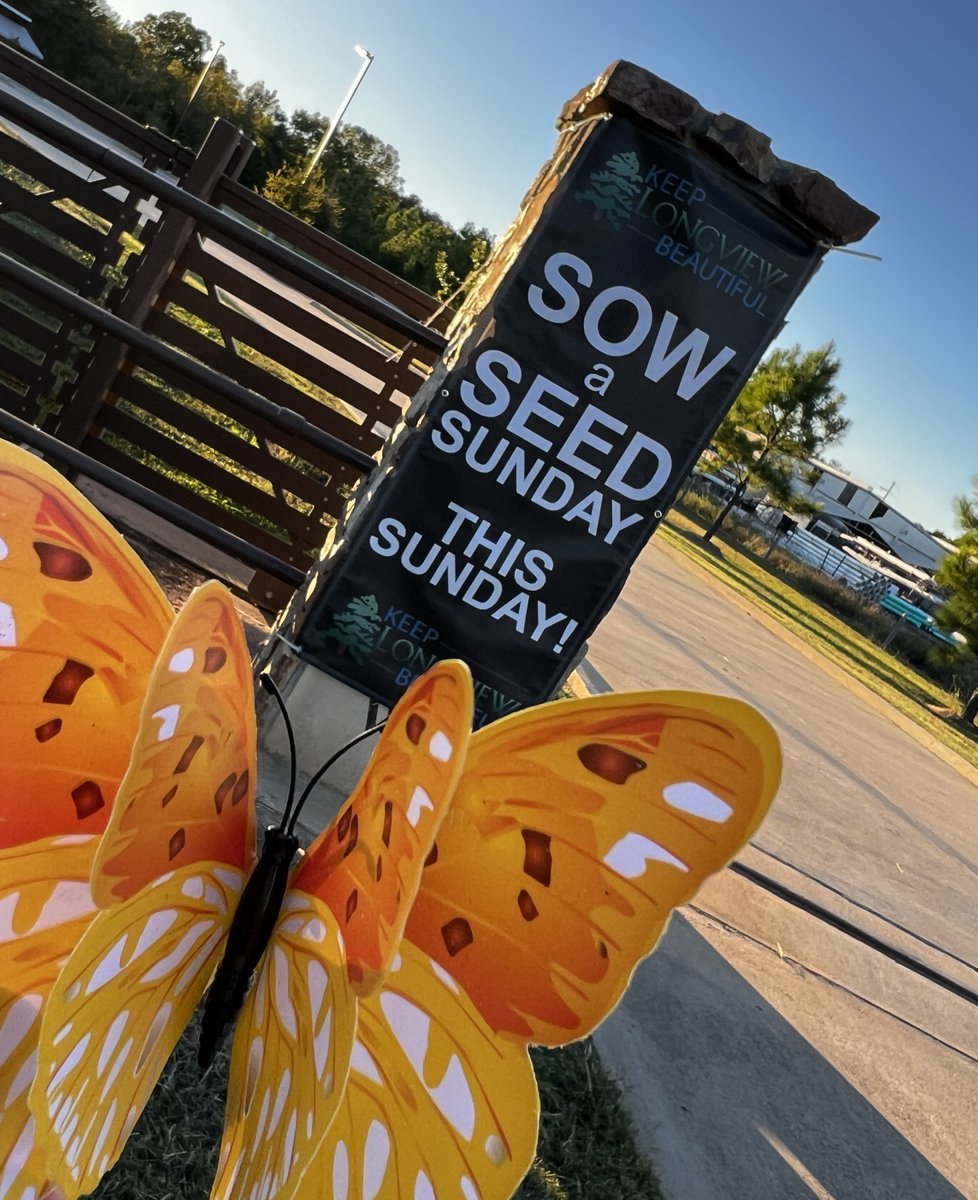 We can't wait to share everything with YOU that will be @ Sow A Seed Sunday, 1-3 p.m. @ The Green!  <a href="/LongviewFire/">Longview Fire Department</a> is bringing Sparky, BIG fire equipment, 1,000+ gallons of water! Texas A&amp;M Forest Service is bringing Smokey Bear! AND TONS MORE!