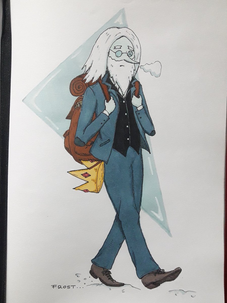 Inktober Day 20: Frost ❄
.
.
#inktoberday20 #inktober #inktober2023 #iceking #adventuretime