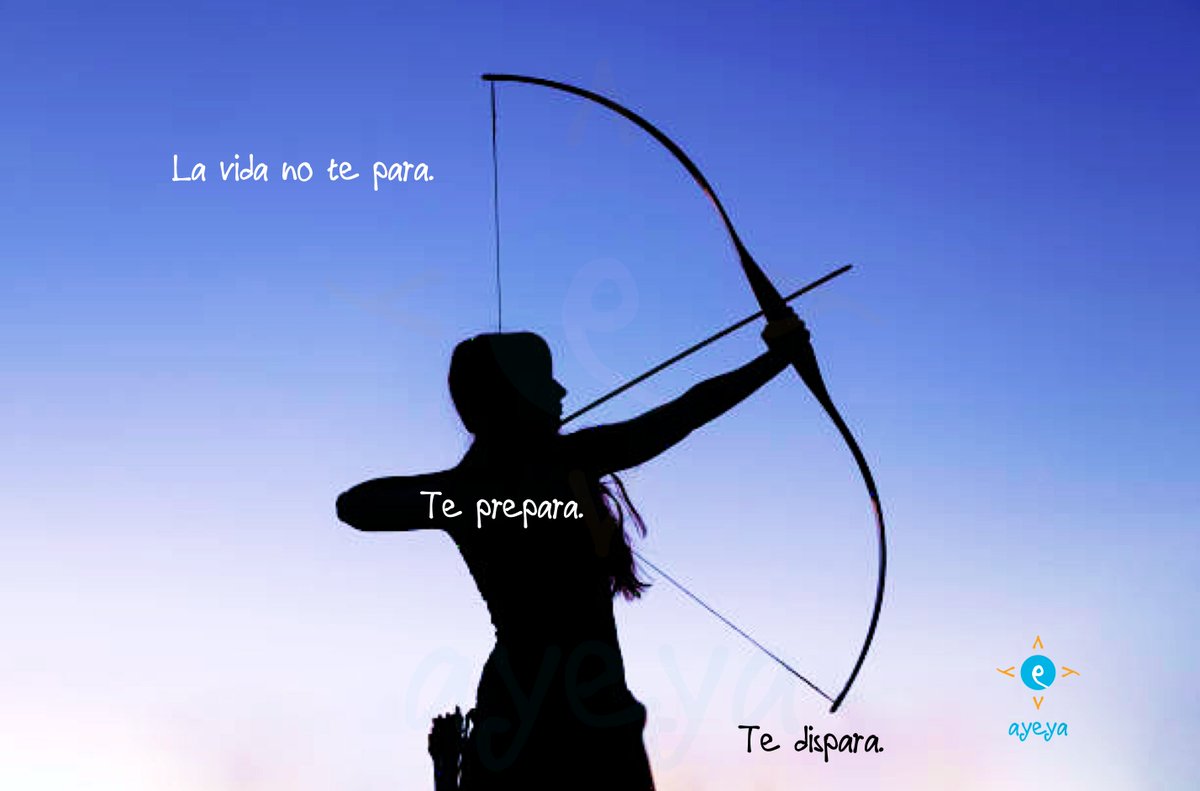 espacioayeya's tweet photo. La vida no te para.
Te prepara.
Te dispara.
🏹🏹🏹🏹🏹🏹🏹
Eres diana
y proyectil.
🏹🏹🏹🏹🏹🏹🏹
#ayeya #espacioayeya #autortotal #actrizvital #Resilience #StrongerTogether #resiliencia #aforismo #lifematters #espiritualidad #autoficcion #microrrelato #balancedmind #balancedlife https://t.co/agMzCFRdjU