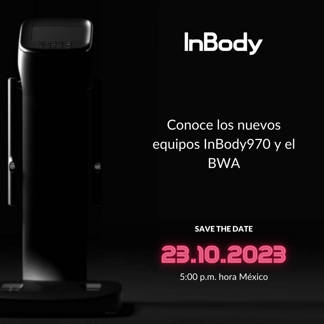 MxInbody's tweet photo. Queremos contarte de esta increíble hazaña y todo el potencial de los nuevos equipos InBody970 el BWA (Body Water Analyzer).

Descubre el nuevo estándar en Impedancia Bioeléctrica (BIA) y vive la #ExperienciaInBody https://t.co/bNExzOme9p