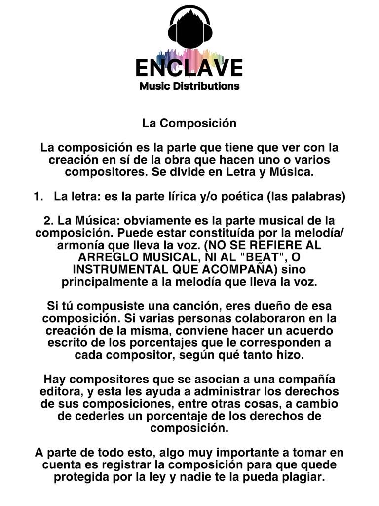 Hablemos de la composición
