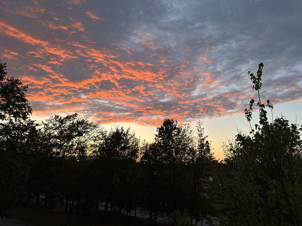 Post-storm sunset didn’t disappoint #scwx #caewx