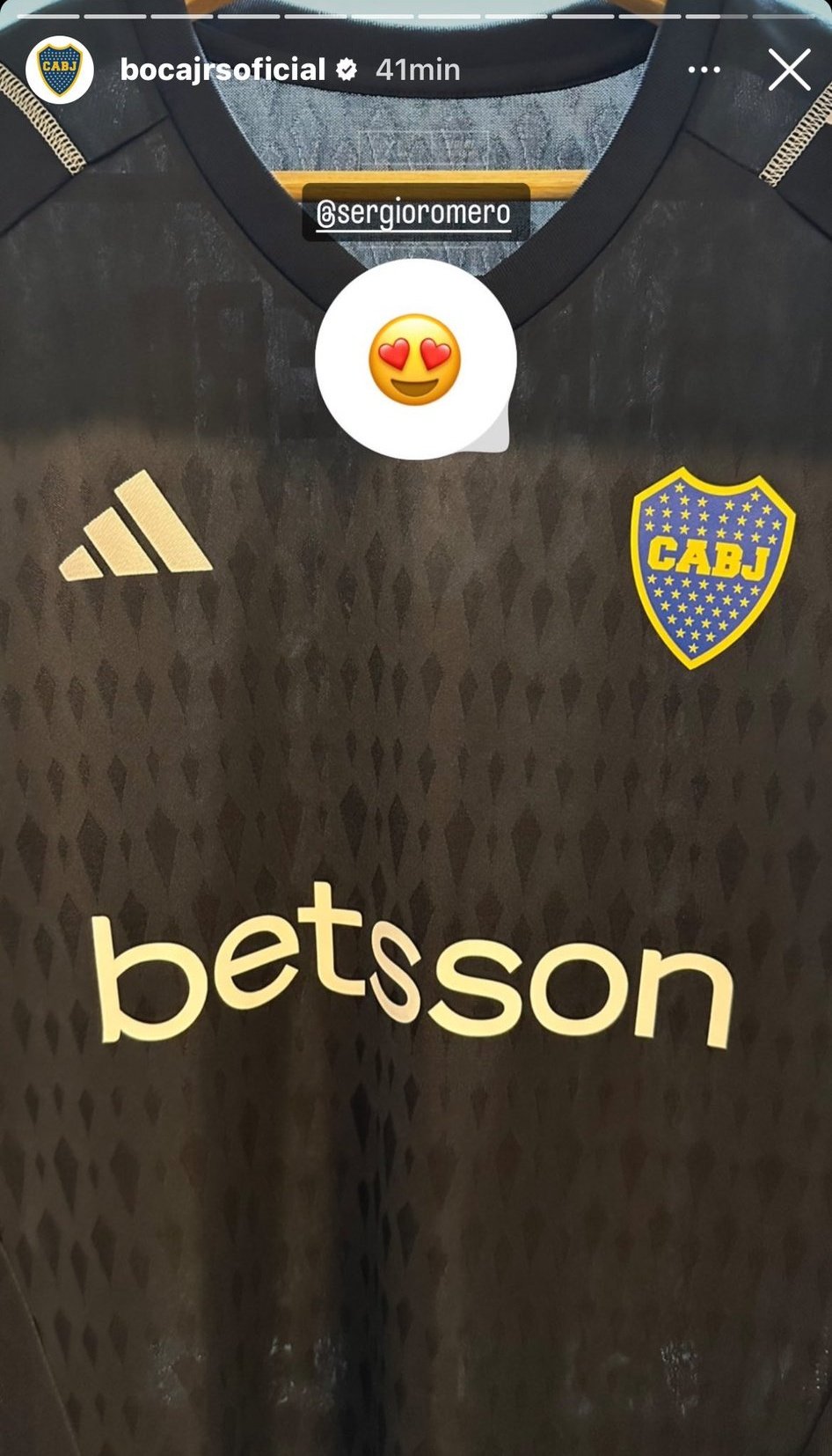 Buzo arquero boca sales