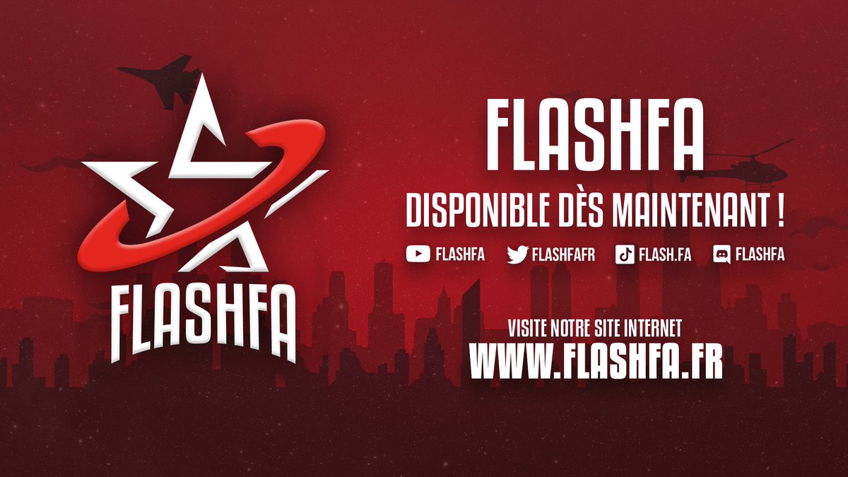 C’est l’heure ! 📢 
Ouverture Officielle Flash FA! 🎉
 En vous remerciant pour votre patience, à noter qu'énormément de nouveautés et de surprises sont à venir sur le serveur.
 Encore merci pour votre confiance. 
Cordialement, l'équipe Flash FA.