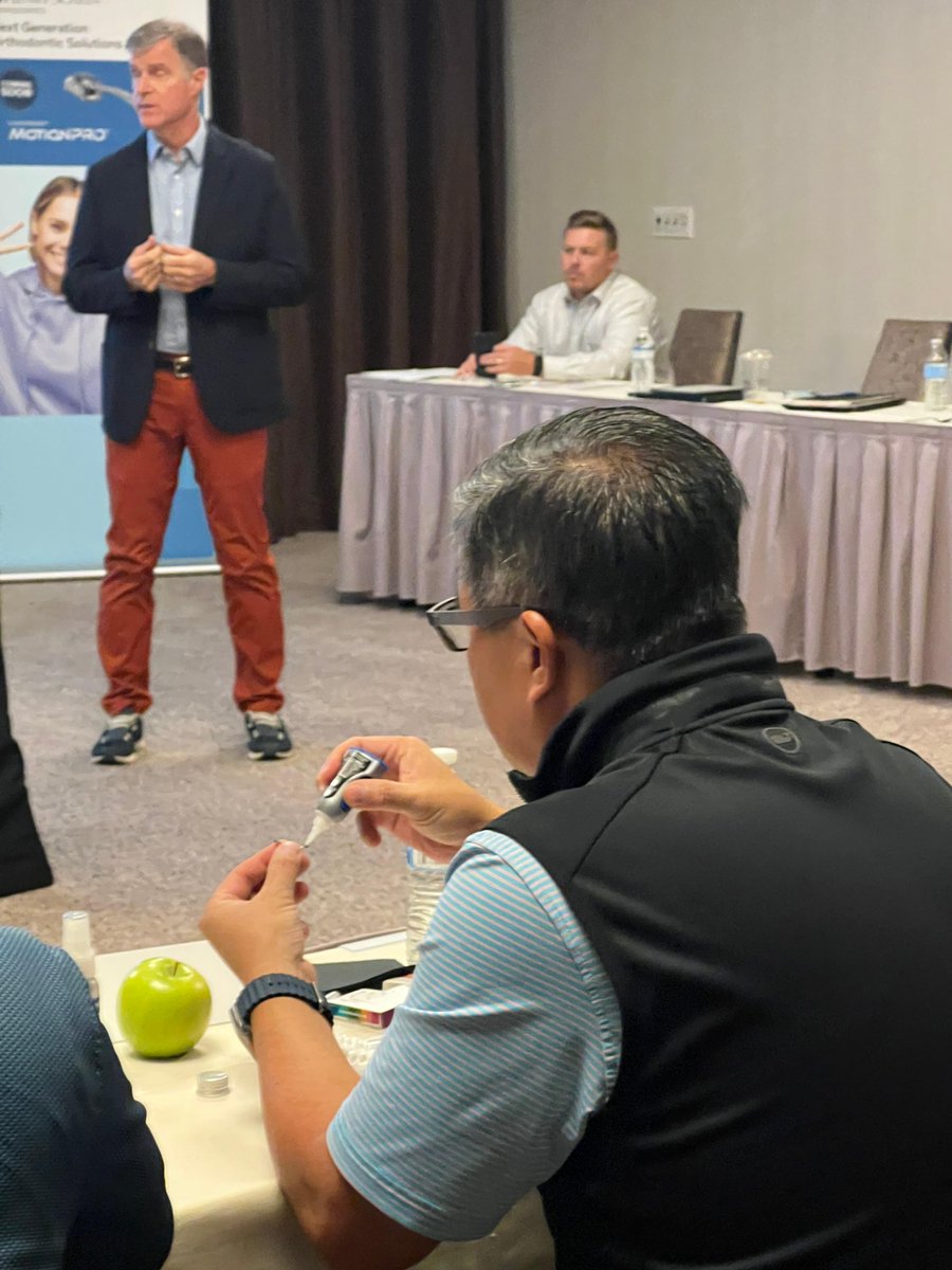 HSOrtho's tweet photo. We had a great time in Birmingham, AL today learning  how Sagittal First and the Carriere Motion 3D Appliance can lead to greater clinical efficiency. We're looking forward to tomorrow's tailgate event. https://t.co/nD4pS0ZTFh